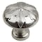 Gliderite Hardware 1-1/8 in. Transitional Round Snowflake Cabinet knob - 87420-SN 87420-SN-1 - alternate 1
